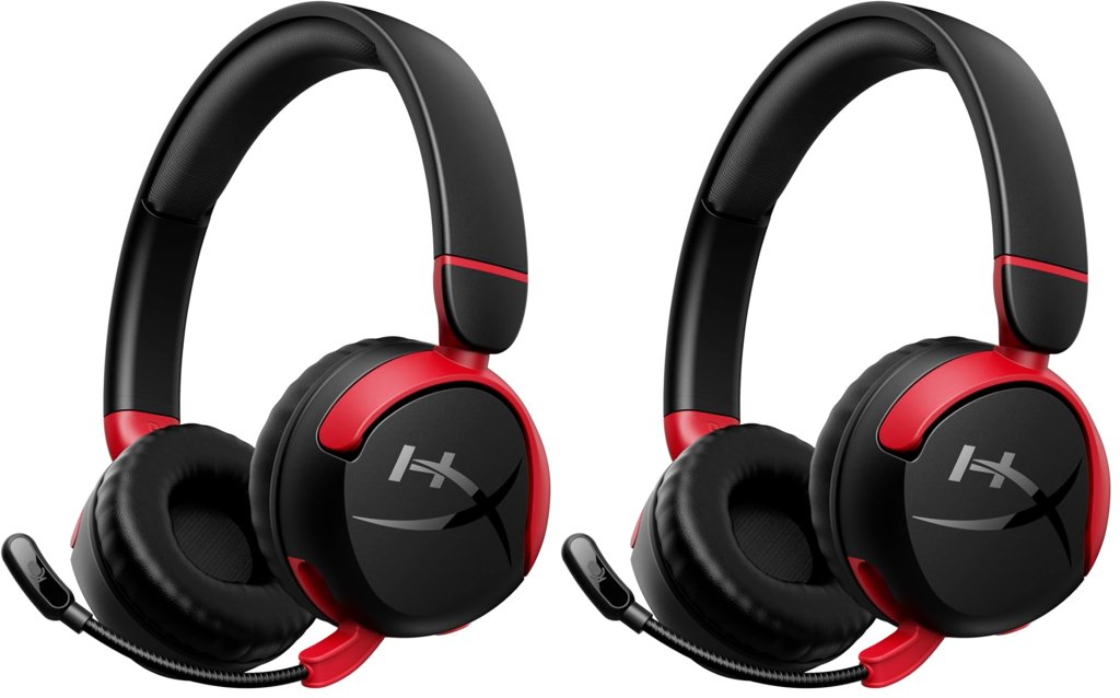 Pack de 2 auriculares inalámbricos HyperX Cloud Mini para gaming