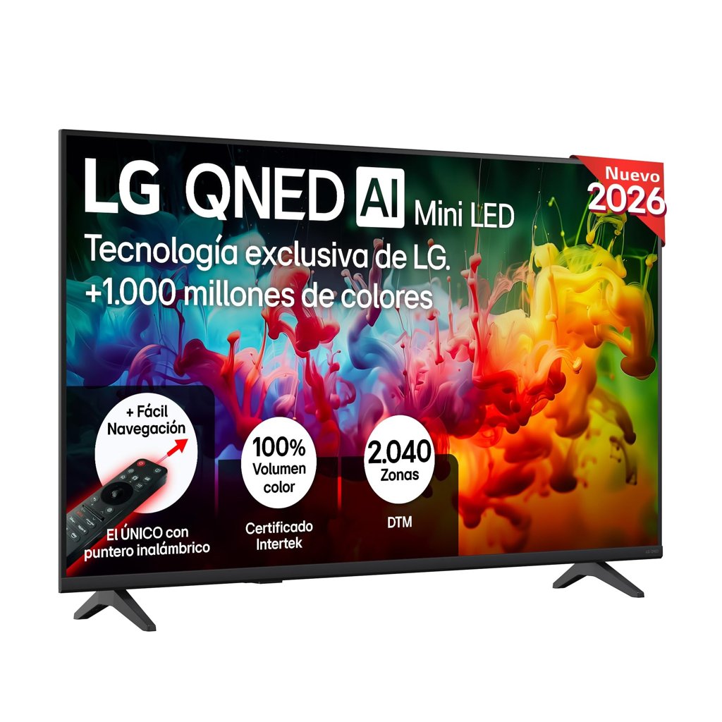 TV QNED MiniLED 43" 4K con IA y sin reflejos – Oferta
