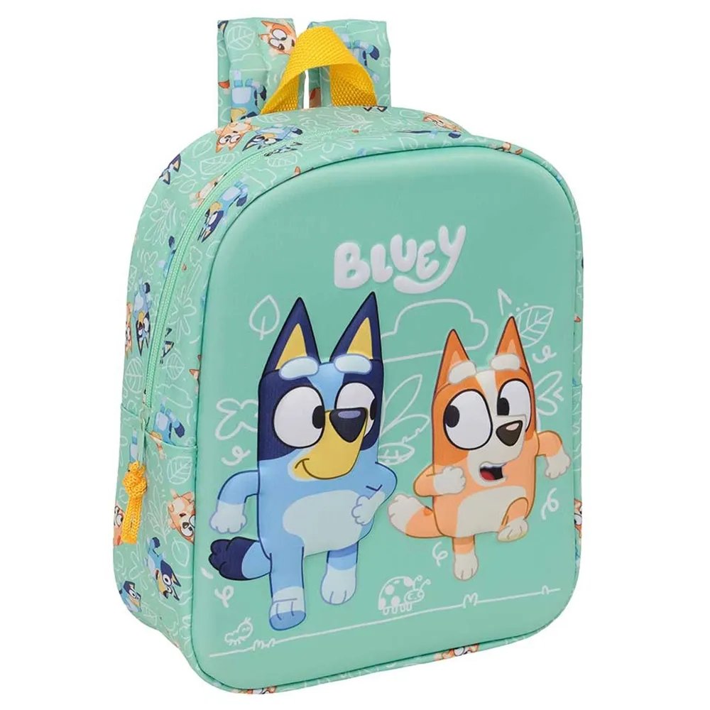 Mochila Bluey 3D de Safta: estilo y espacio para la guardería