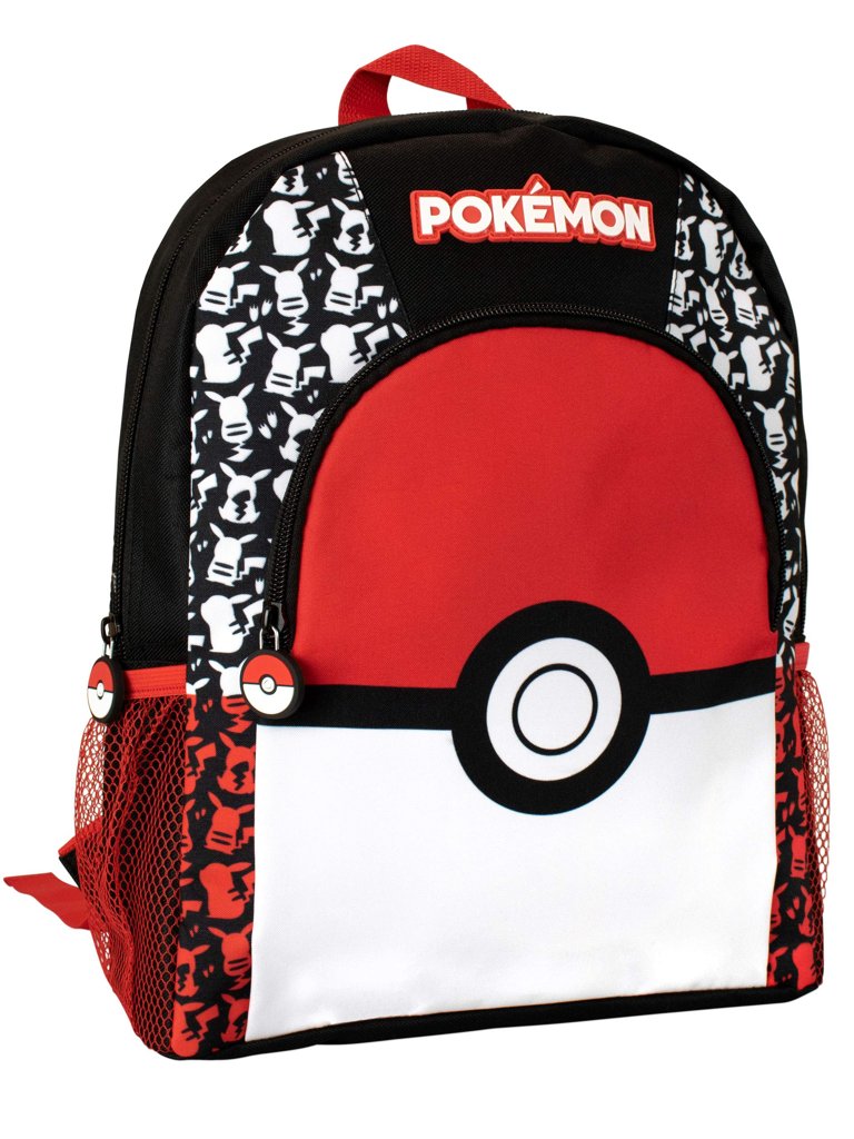 Mochila infantil oficial de Pokémon (Pokéball y Pikachu)
