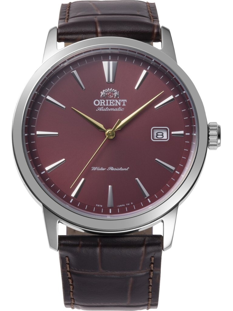 Reloj automático Orient Contemporary de 42 mm con esfera granate