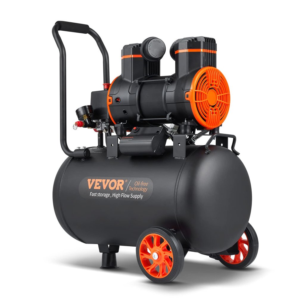 Compresor de aire silencioso VEVOR 35 L, 1800 W