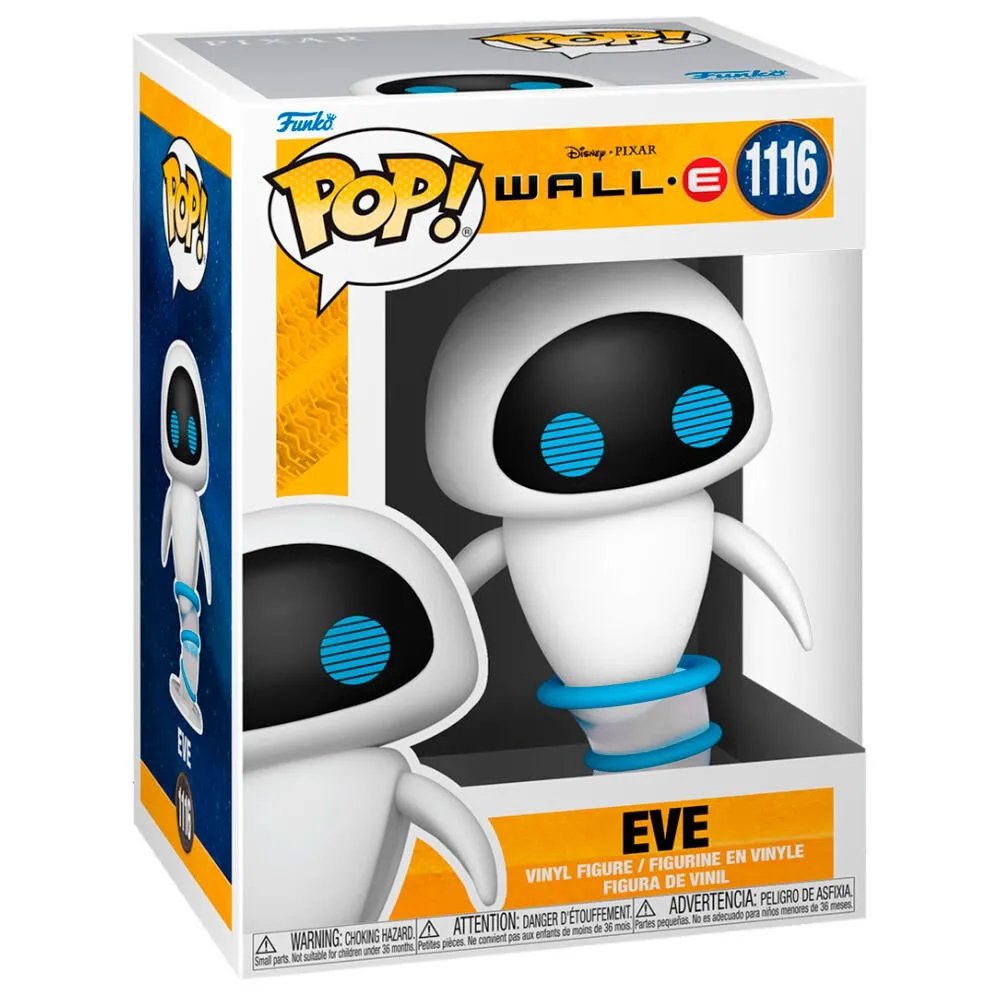 Funko POP! Disney Pixar Wall-E – Eve Volando 1116, figura de vinilo oficial