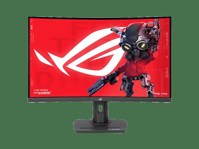 Monitor gaming ASUS ROG Strix 31,5" curvo: 280 Hz y 1 ms a precio mínimo