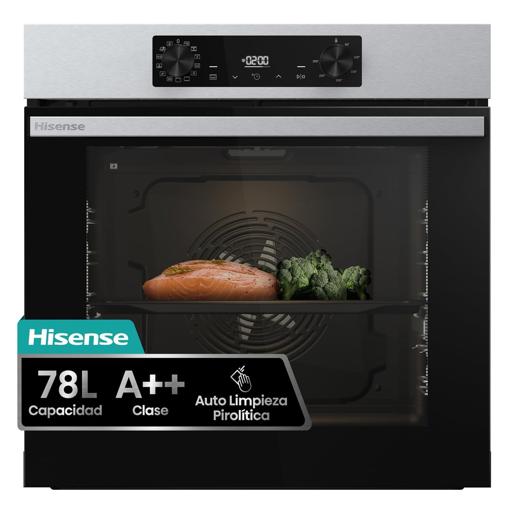 Hisense Horno Pirolítico 5 en 1 con eficiencia A++