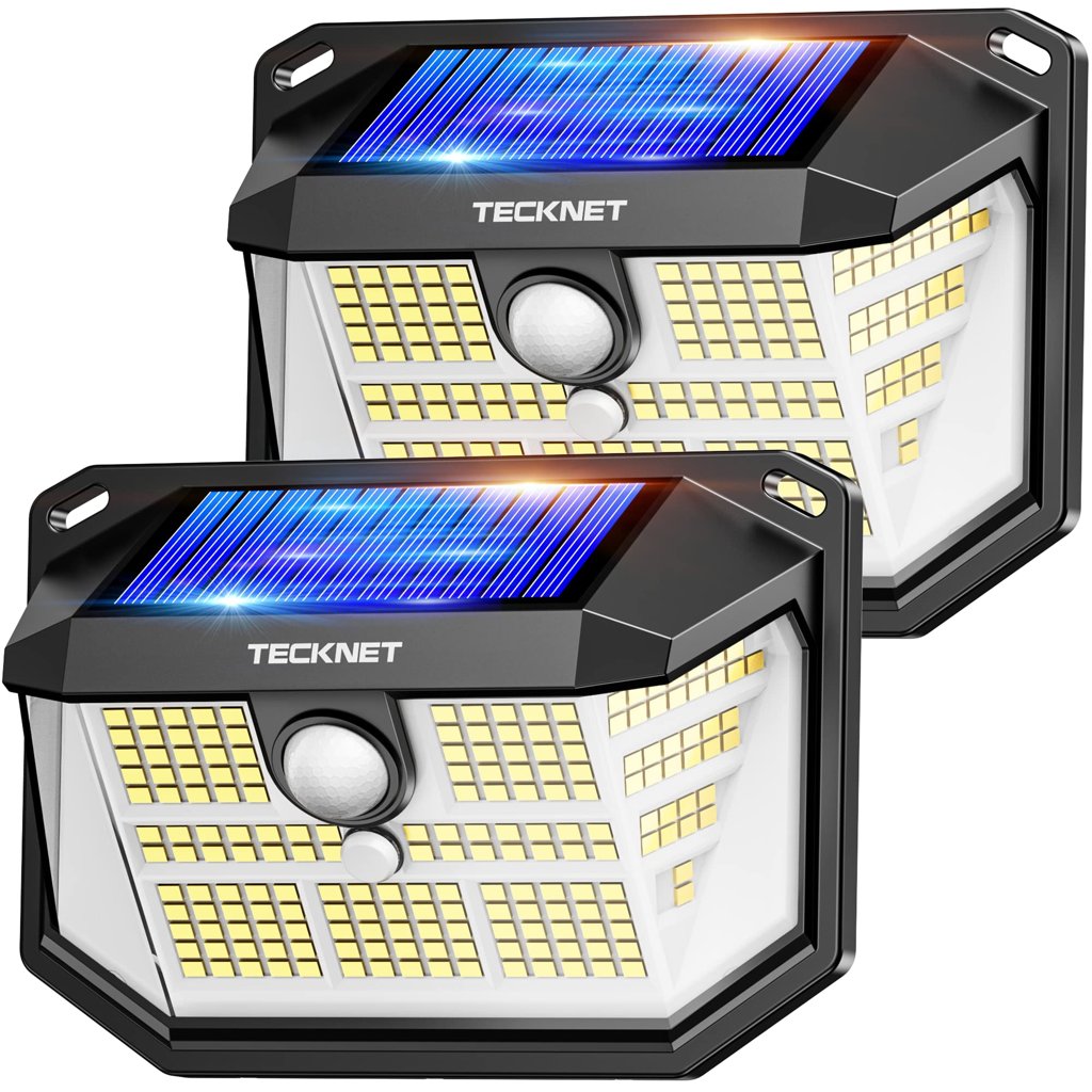 Ilumina tu jardín sin cables: foco LED solar con sensor de movimiento