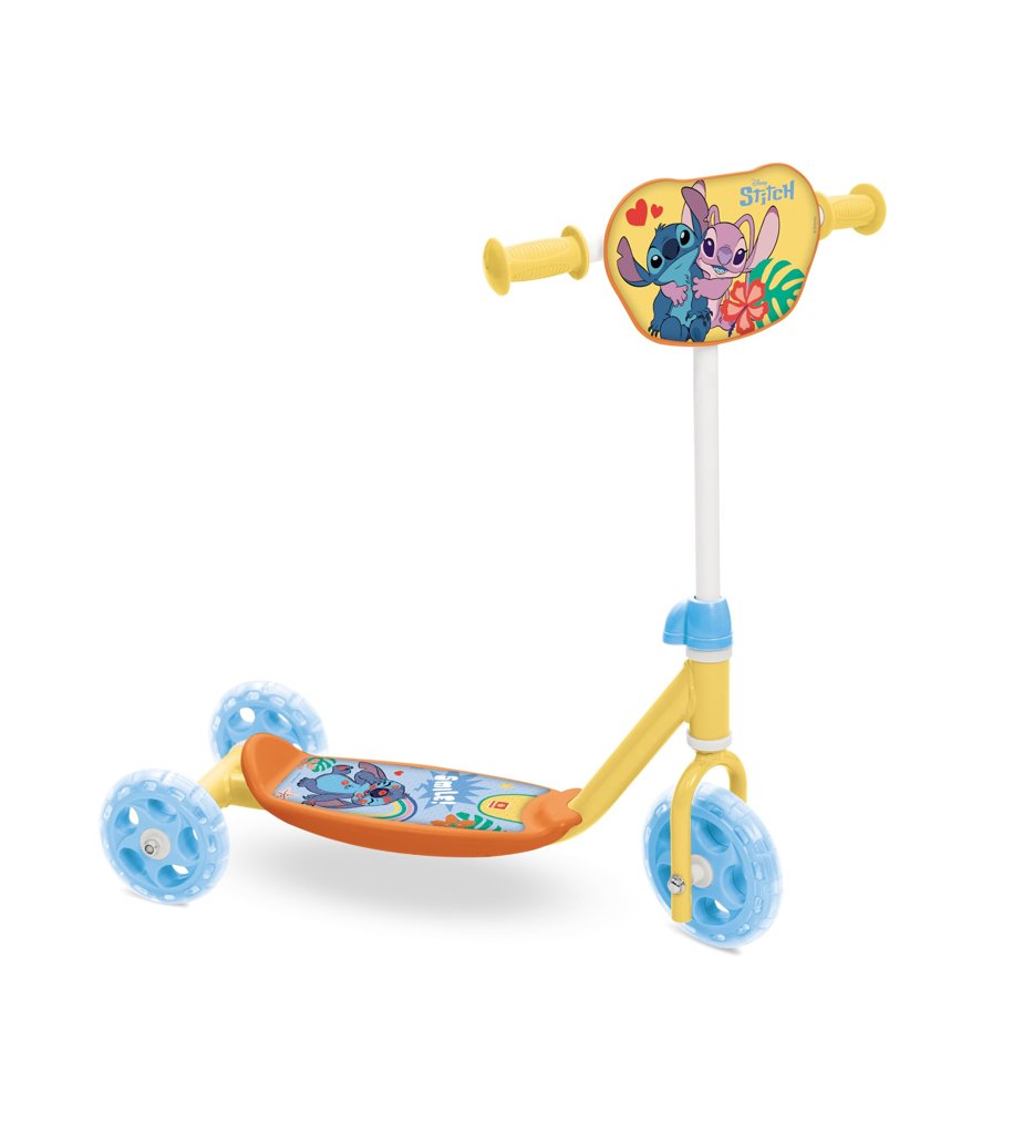 Patinete de 3 ruedas Disney Stitch para niños desde 2 años