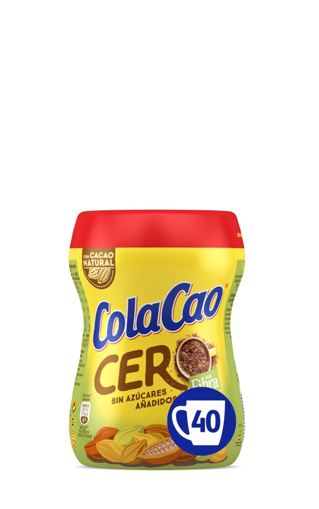 ColaCao sin azúcares añadidos