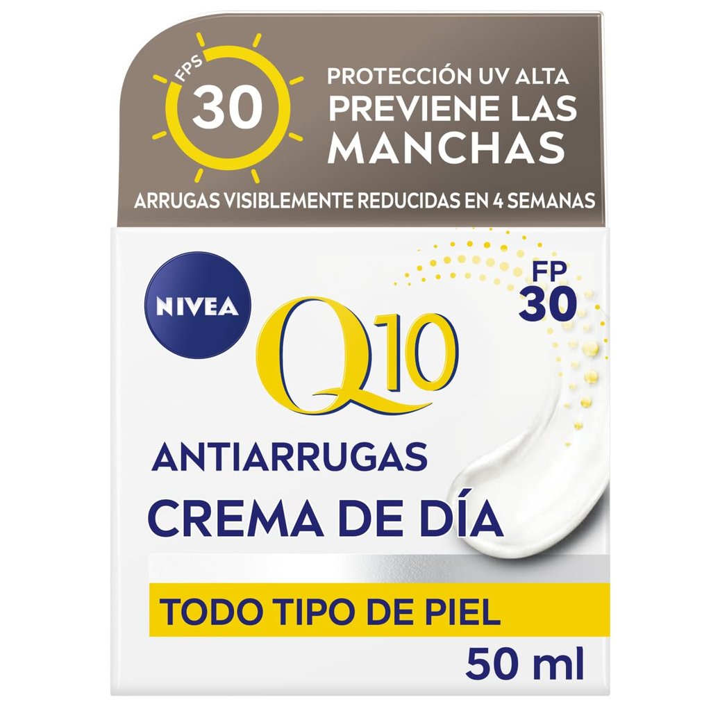 NIVEA Q10 Crema de Día SPF30: firmeza y luz en tu piel