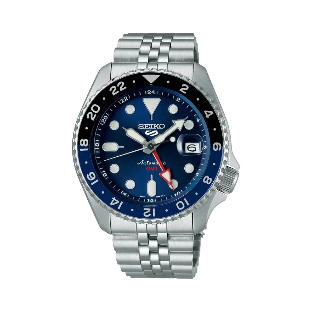 Seiko 5 GMT: estilo y precisión con cambio de zona horaria