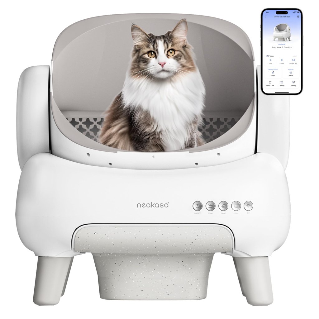 Arenero autolimpiable para gatos