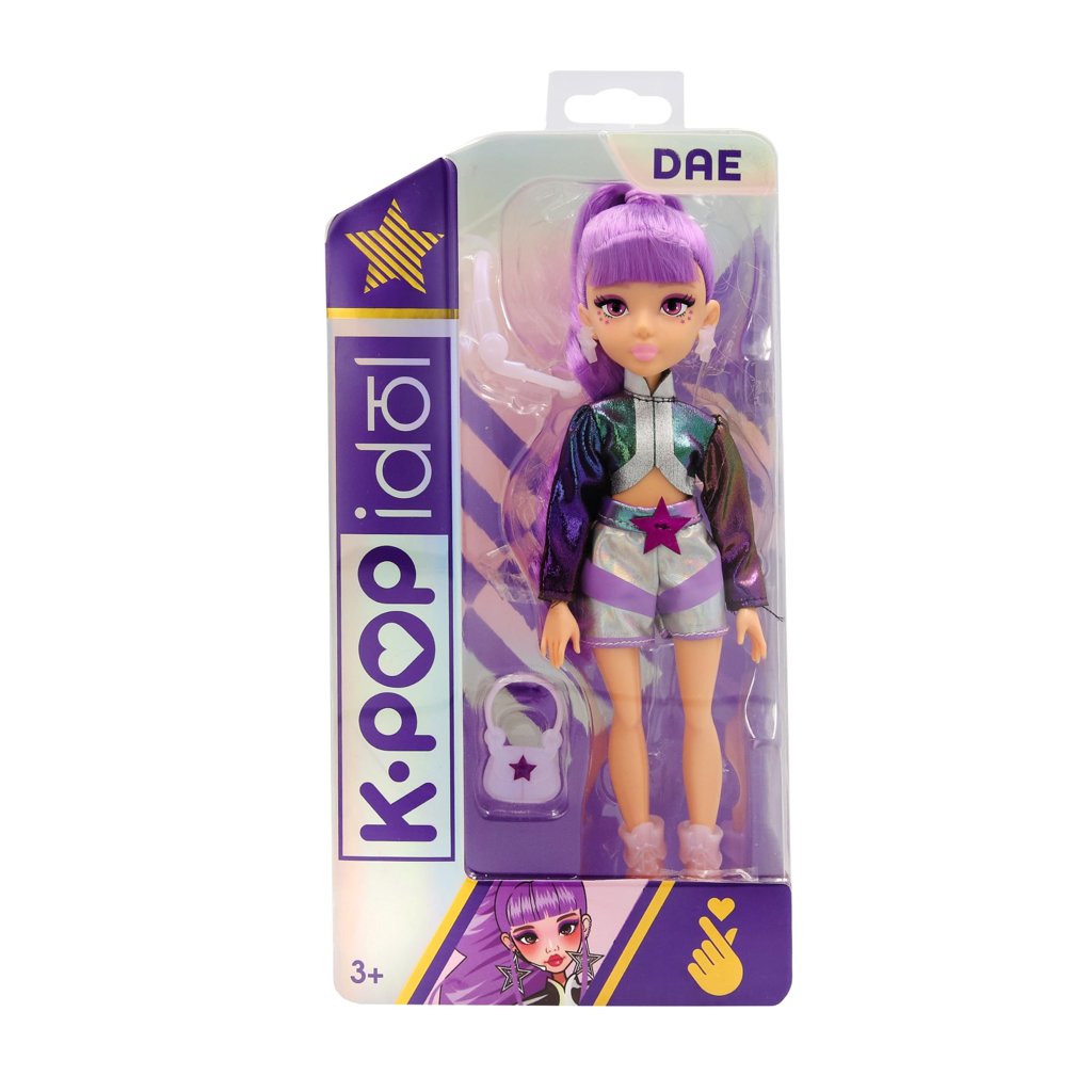 Muñecas K‑POP Idol W2 Dae con 3 accesorios: moda y diversión