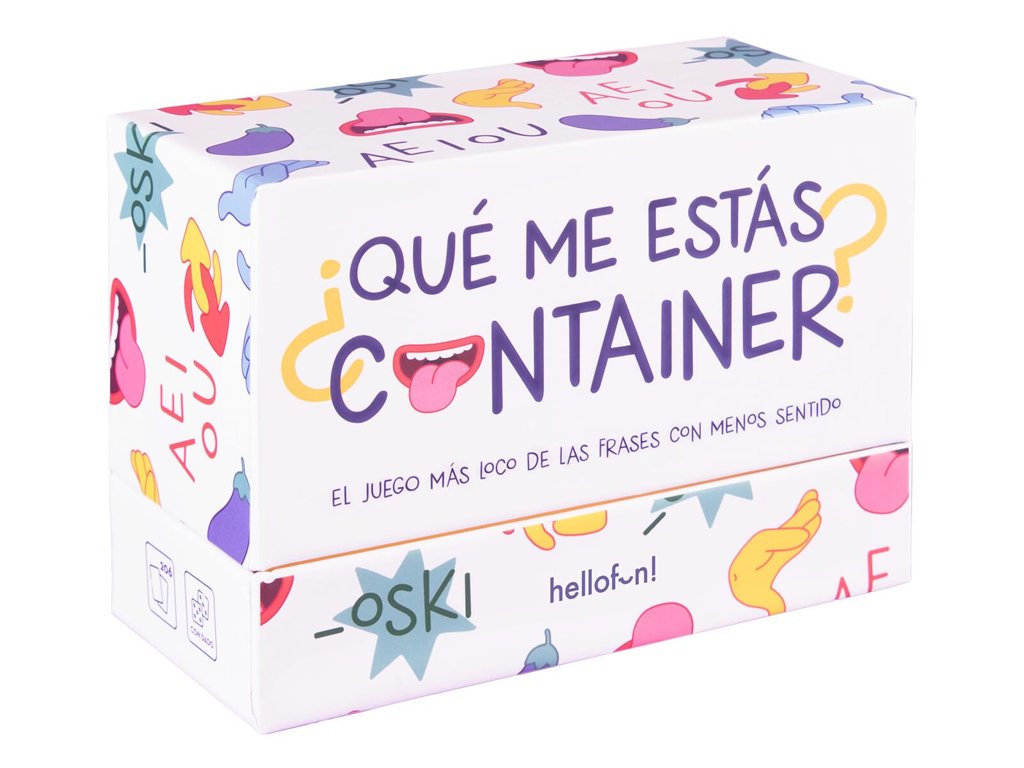 Diviértete en familia con el juego de mesa "Qué Me Estás Container"
