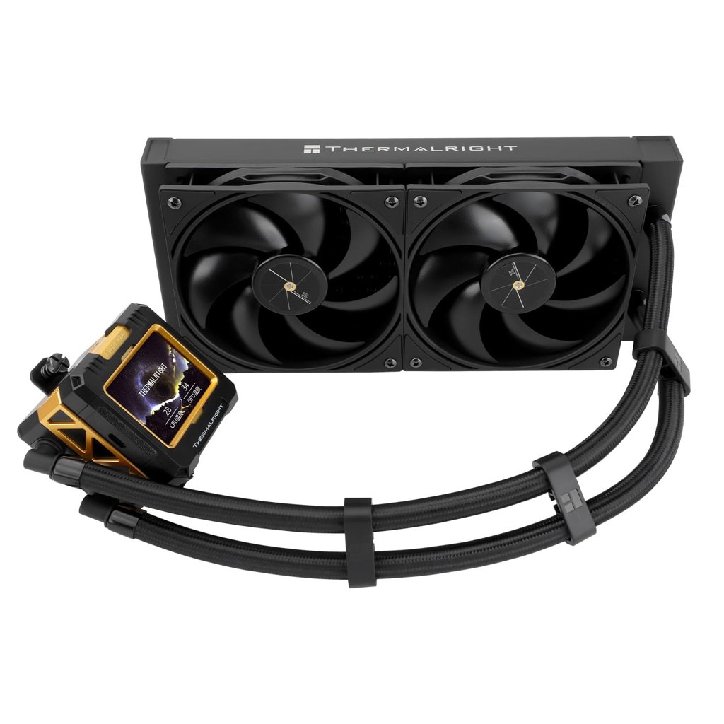 Thermalright FW 240: refrigeración líquida con LCD y 2 ventiladores PWM