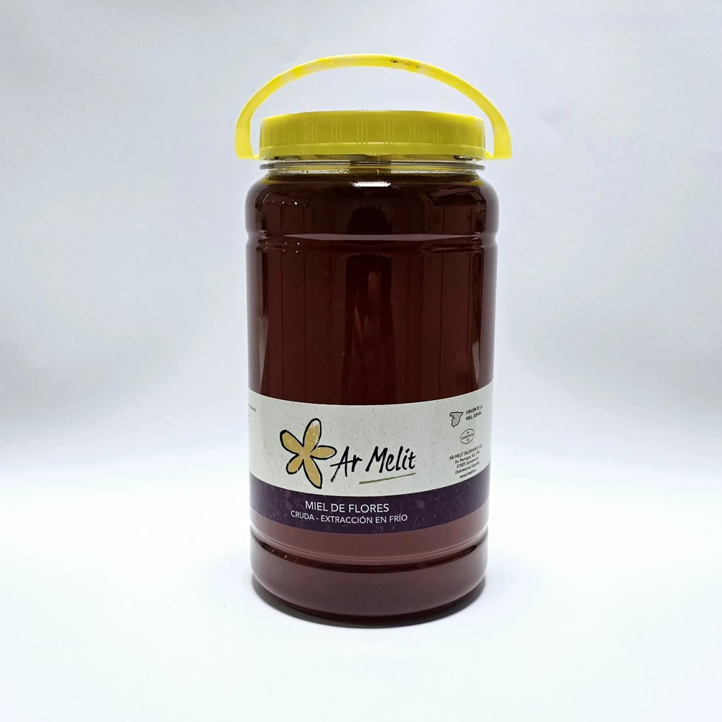 Miel de flores artesanal 2kg de la Sierra de Salamanca