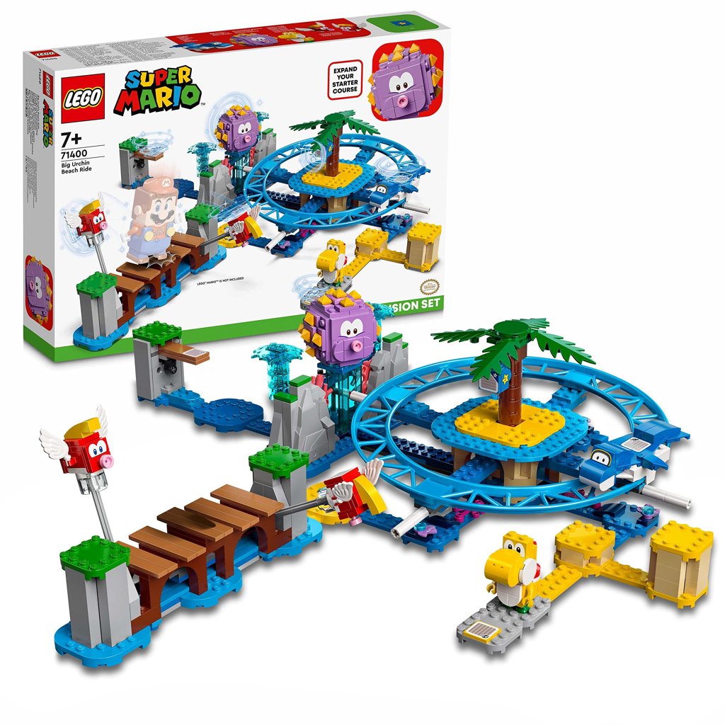 ¡Aventúrate en la ola con el set LEGO Super Mario 71400!