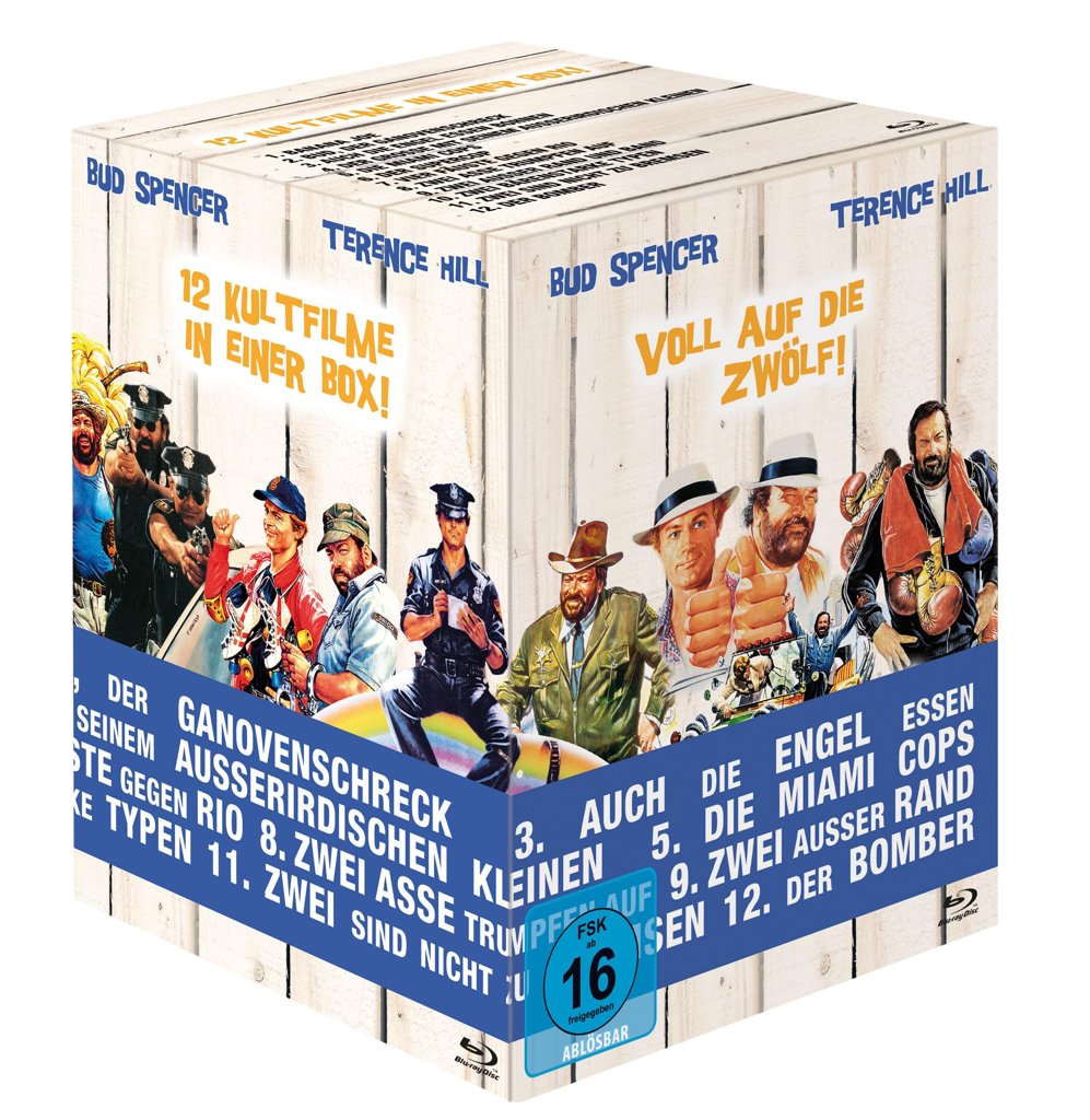Colección completa en Blu‑ray de Bud Spencer y Terence Hill