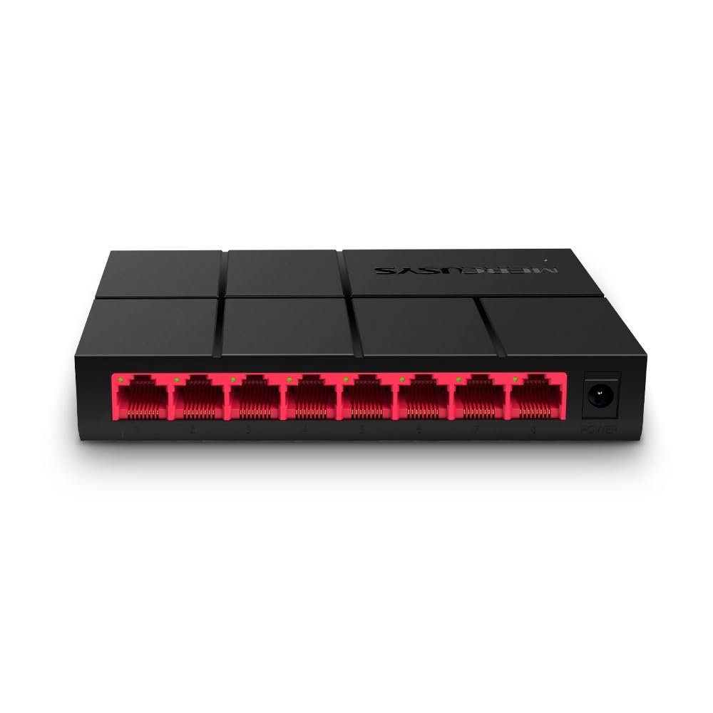 Switch Gigabit de 8 puertos: conecta todos tus dispositivos sin límites