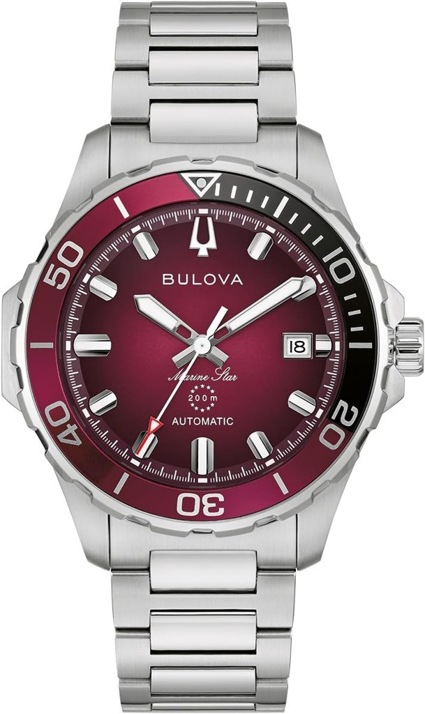 Bulova Marine Star: elegancia automática con diseño náutico