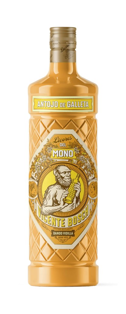 Licor Mono Antojo de Galleta: crema dulce de vainilla a mitad de precio