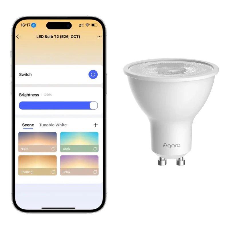 Ilumina tu casa con la bombilla inteligente Aqara GU10