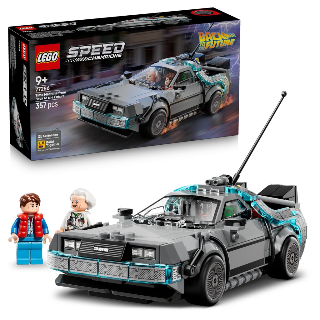 Viaja al pasado con el LEGO Speed Champions de Regreso al Futuro