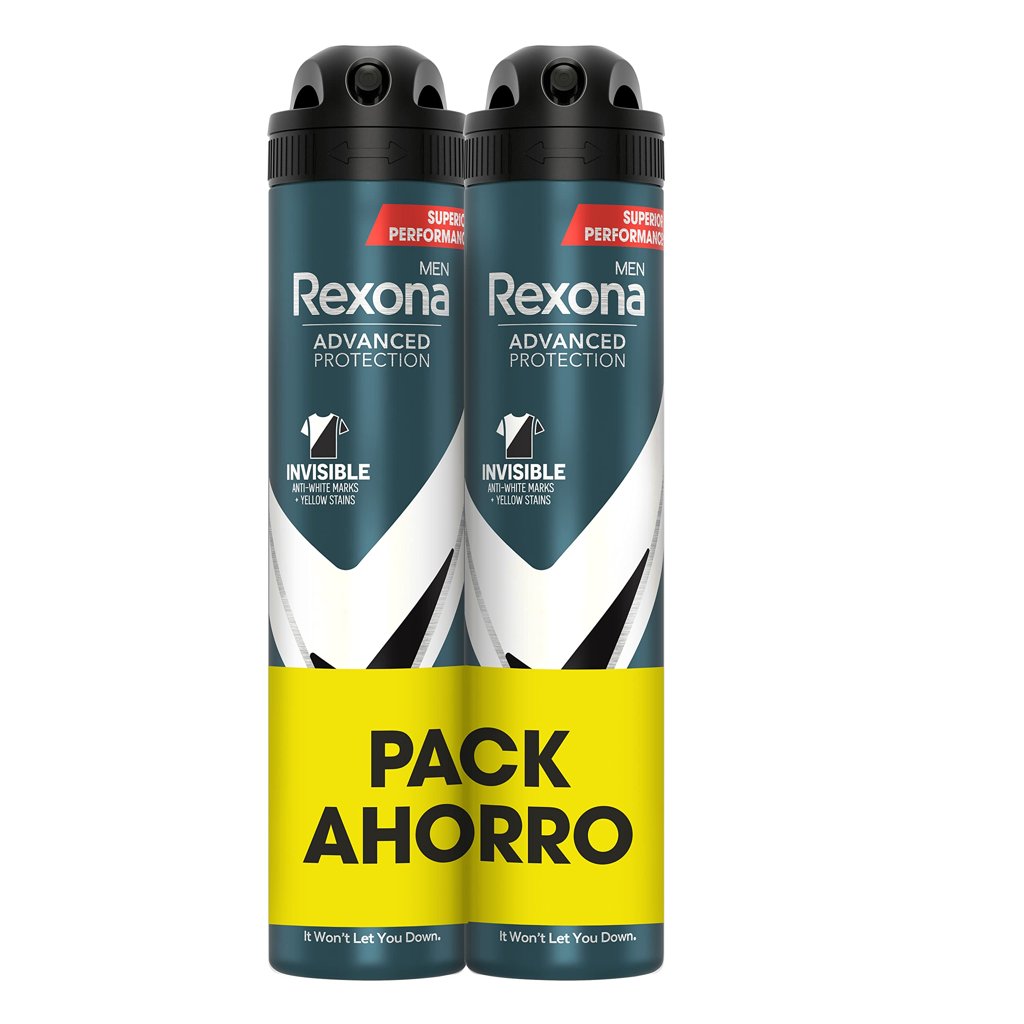 Pack 6 de Rexona Invisible 72h – Protección avanzada