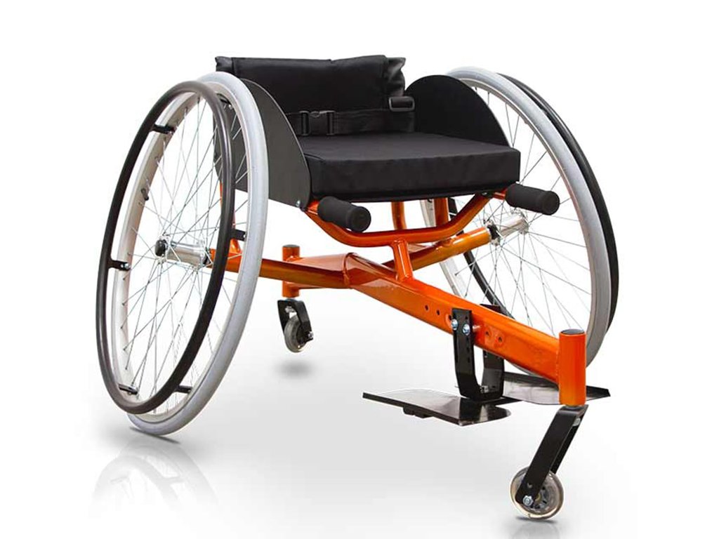 Silla de ruedas deportiva de aluminio con descuento