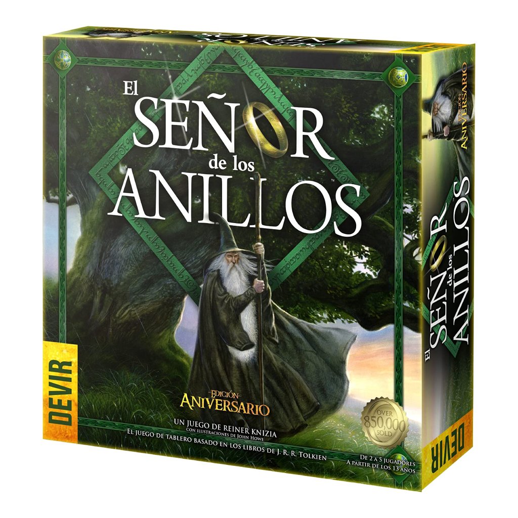 El Señor de los Anillos: juego de mesa cooperativo edición 20.º aniversario