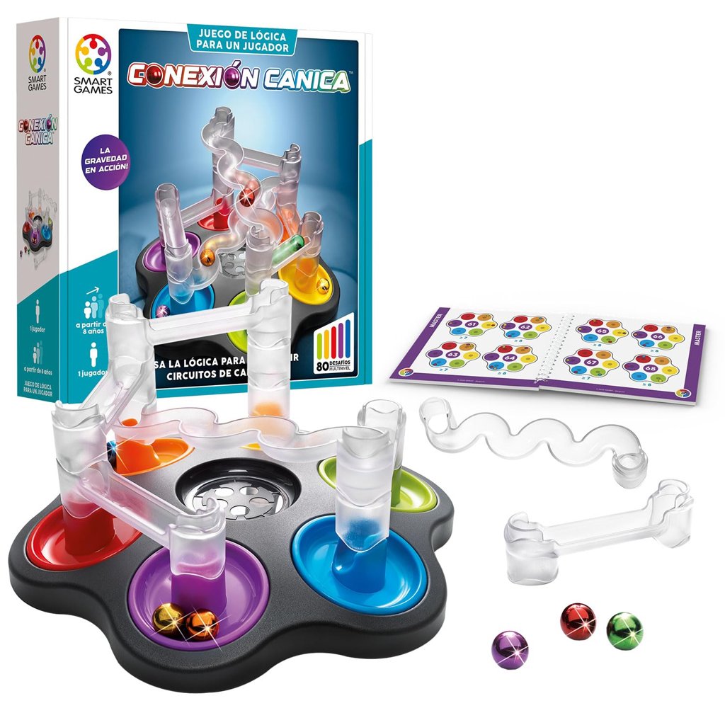 SmartGames Conexión Canica: 80 retos para todas las edades