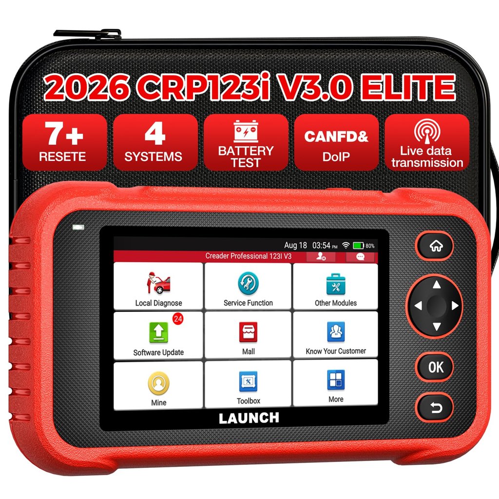 Escáner OBD2 LAUNCH CRP123i V3.0: diagnóstico profesional multimarca