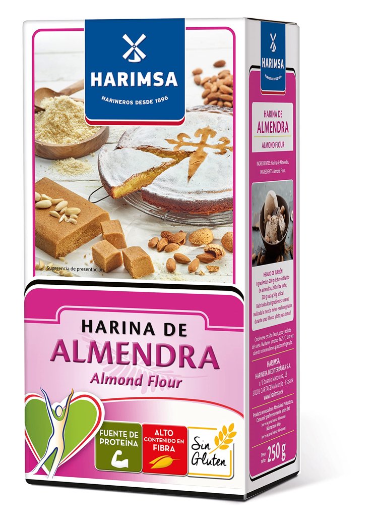 Harina de almendra sin gluten de Harimsa, ¡rebajada al 60%!