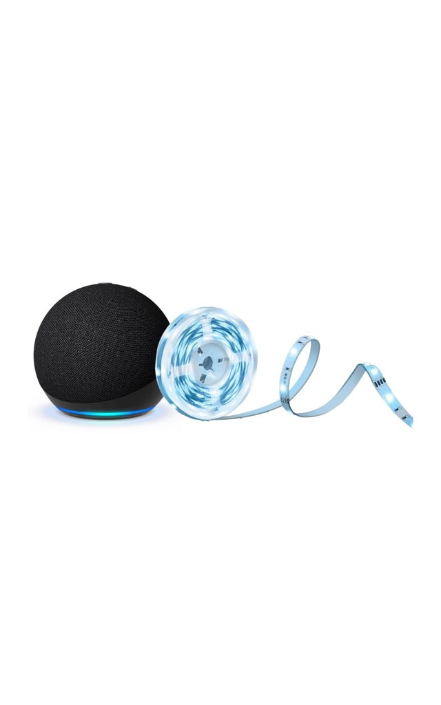Echo Dot + Tira LED inteligente: controla tu hogar con voz