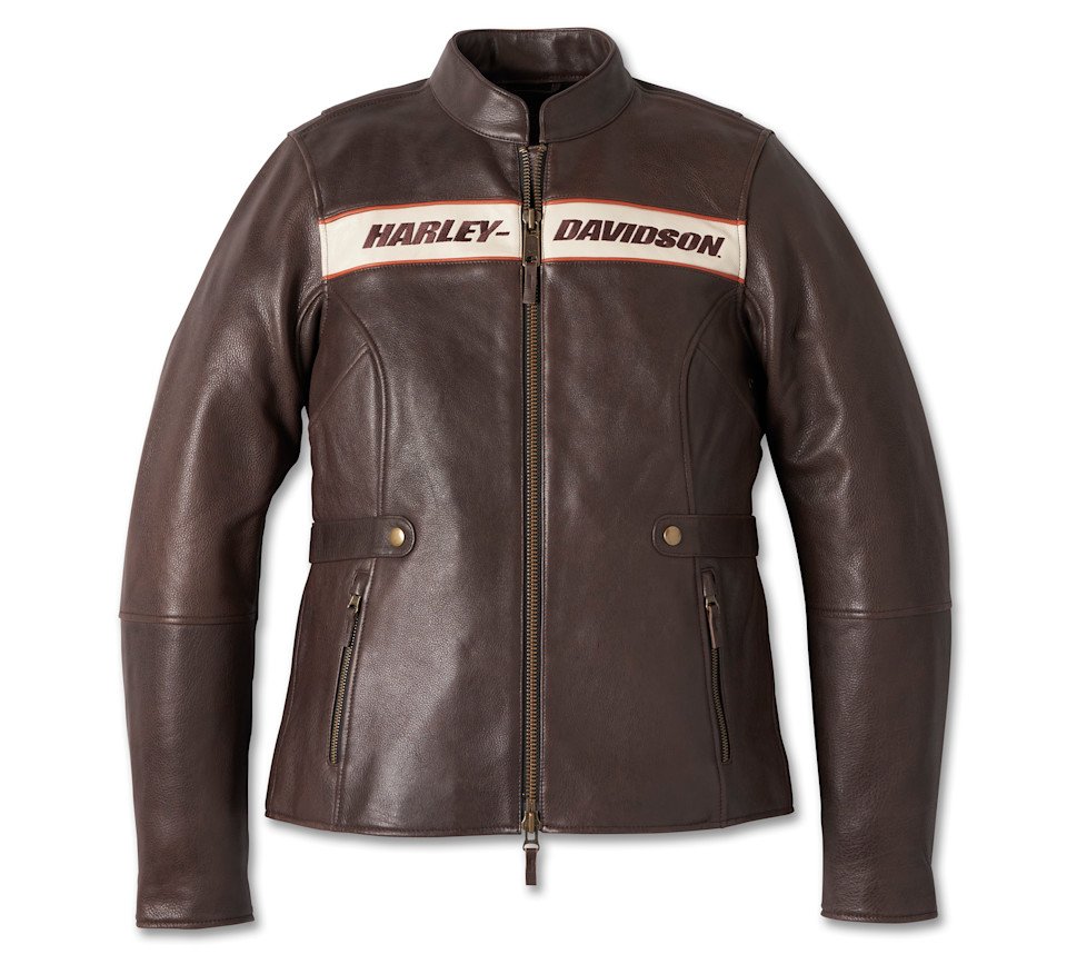 Chaqueta de cuero Harley‑Davidson a precio de risa