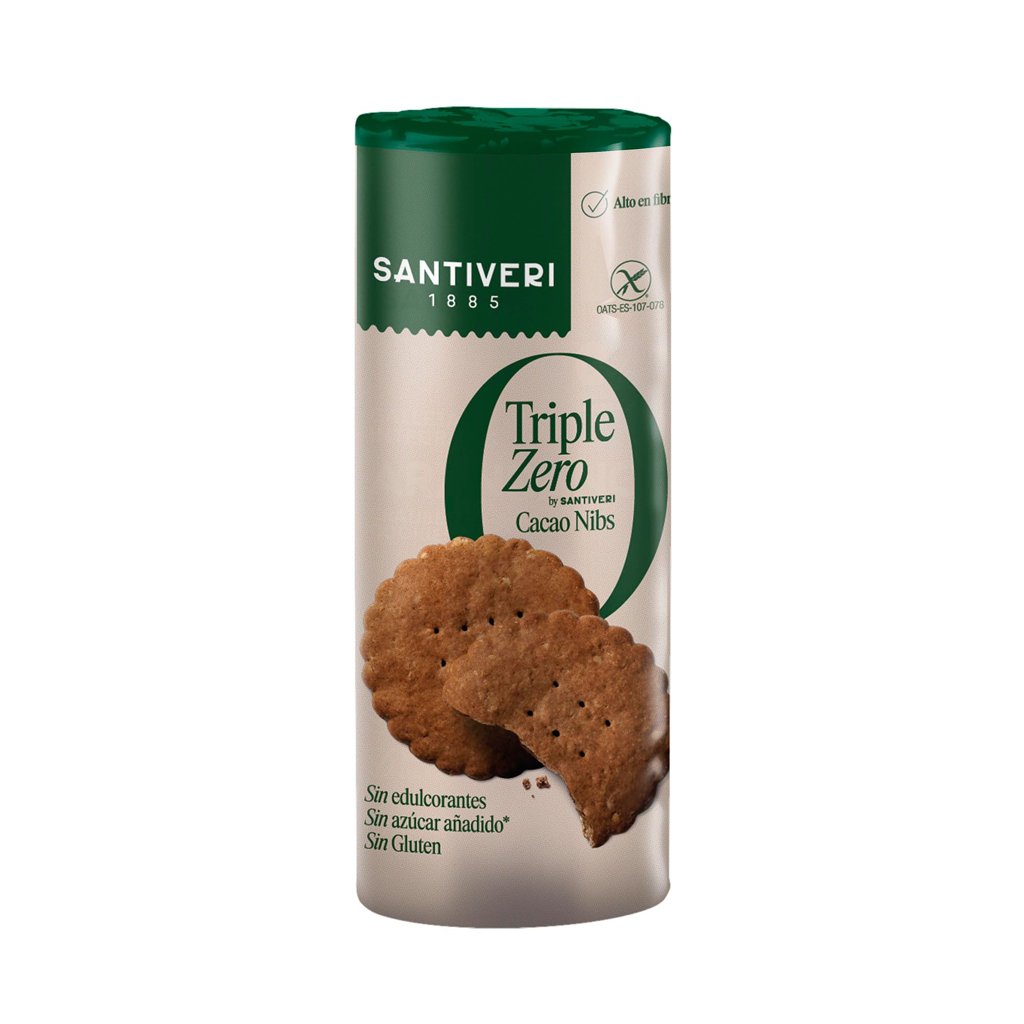 Galletas Triple Zero de Cacao y Avena: crujientes y sin azúcar