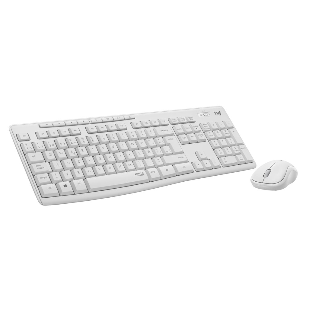 Teclado y ratón silencioso