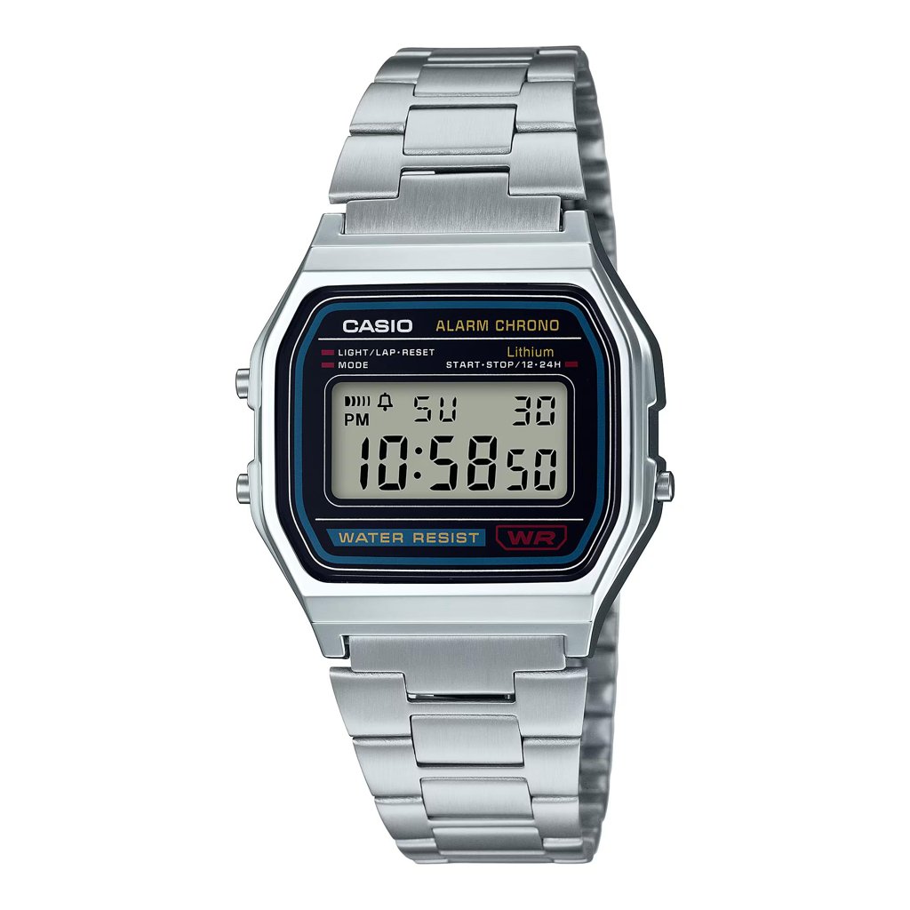 Reloj Casio Vintage A158WA-1CR: estilo retro a tu alcance