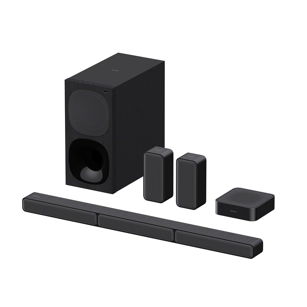 Sonido envolvente 5.1 de Sony con bocinas traseras inalámbricas