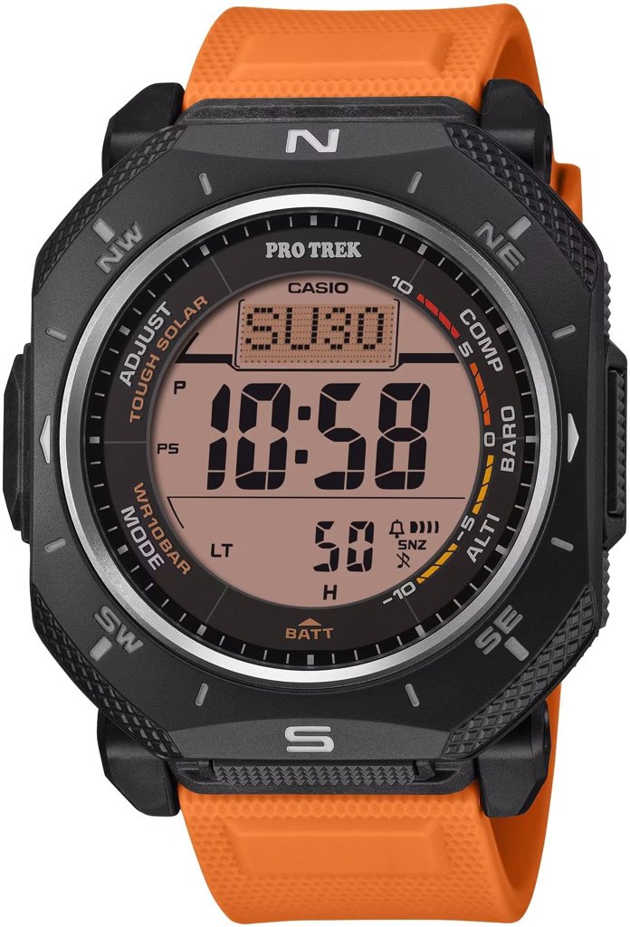 Casio Pro Trek: reloj digital con GPS y resistencia al agua