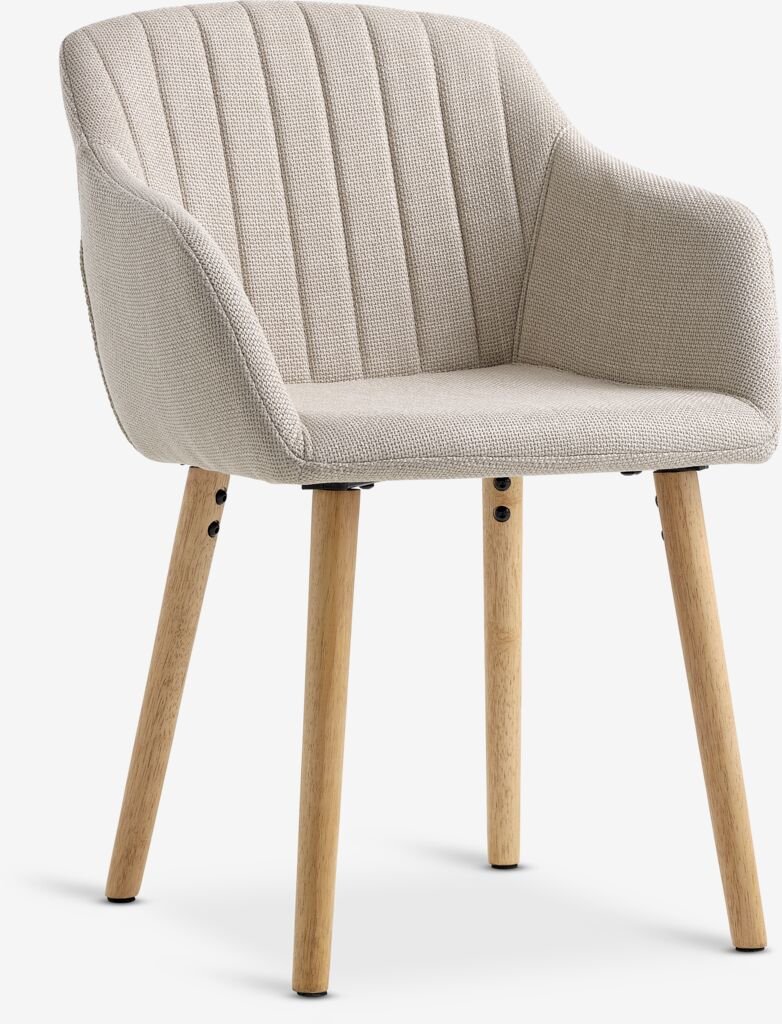 Sillón de comedor con brazos a mitad de precio