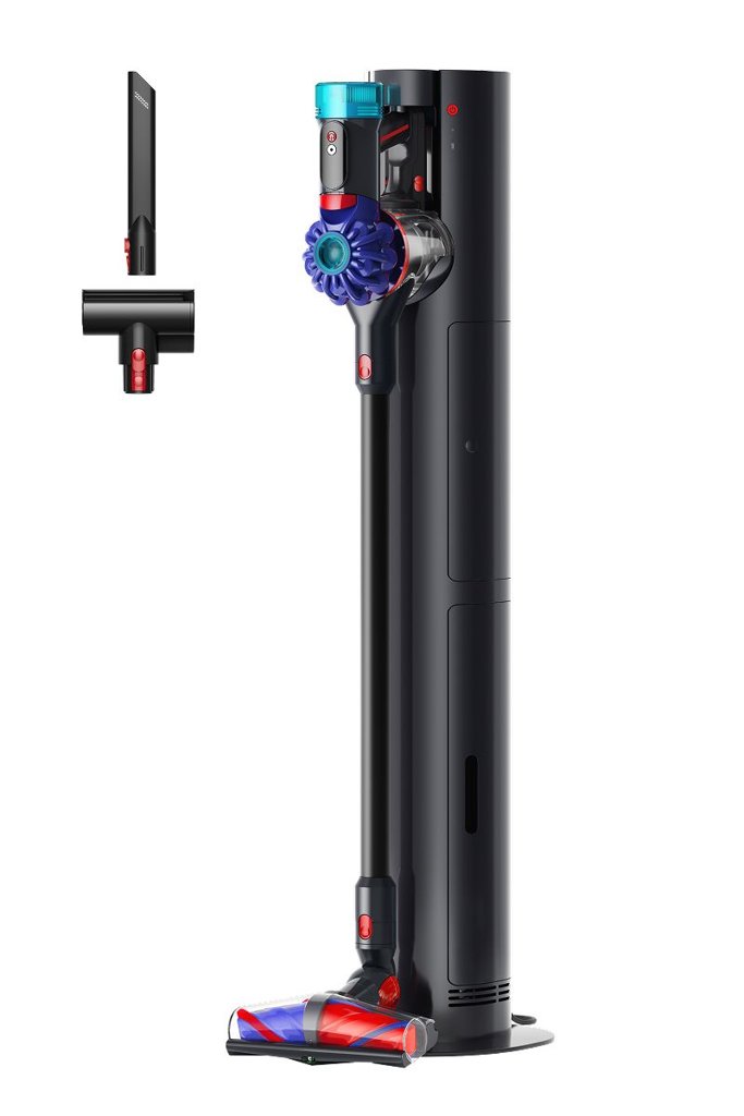 Dyson V10 Konical: aspiradora sin cables con depósito auto‑vaciable