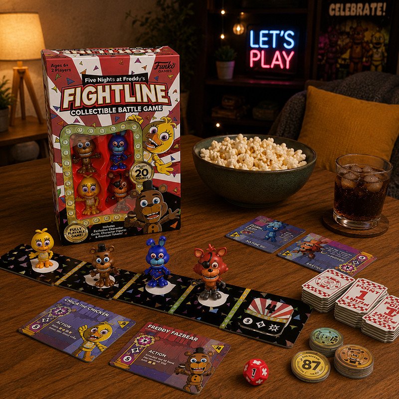 Batalla Five Nights at Freddy's: juego de mesa Funko por 5€