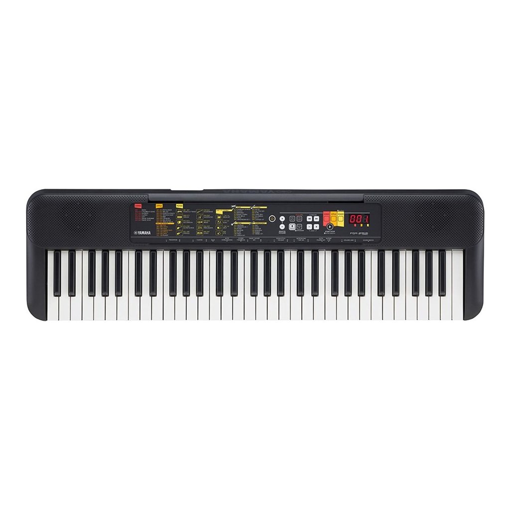 Yamaha PSR‑F52: teclado portátil de 61 teclas y 144 voces