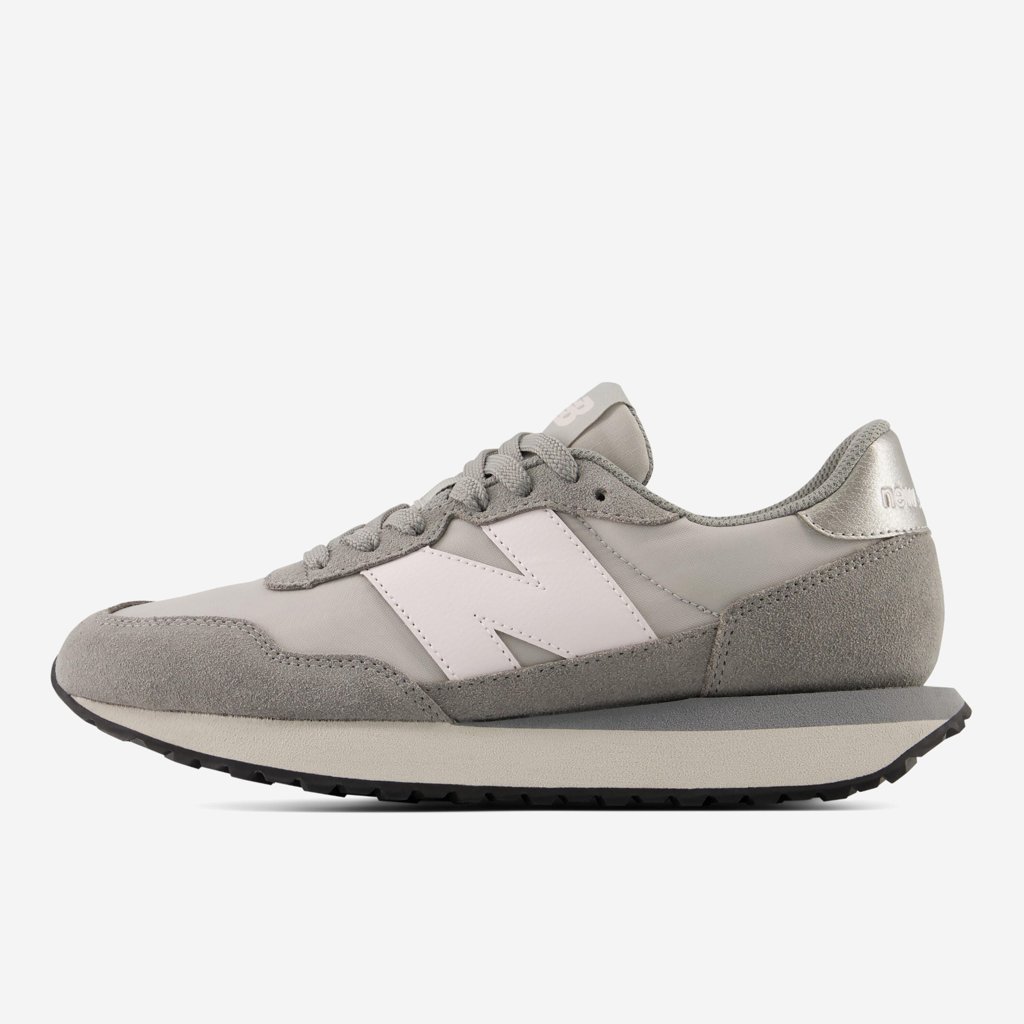 Zapatillas New Balance 237 gris para mujer: estilo y comodidad