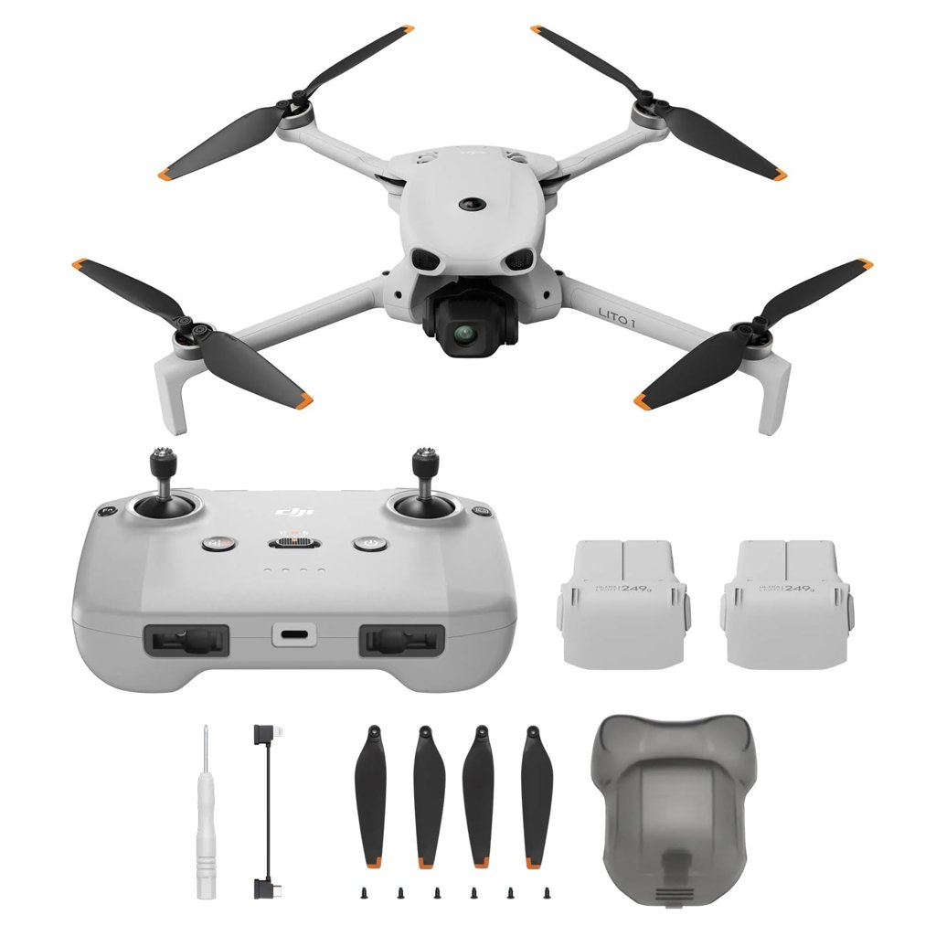 Pack DJI Lito 1 con dos baterías y control RC‑N3: vuela más tiempo