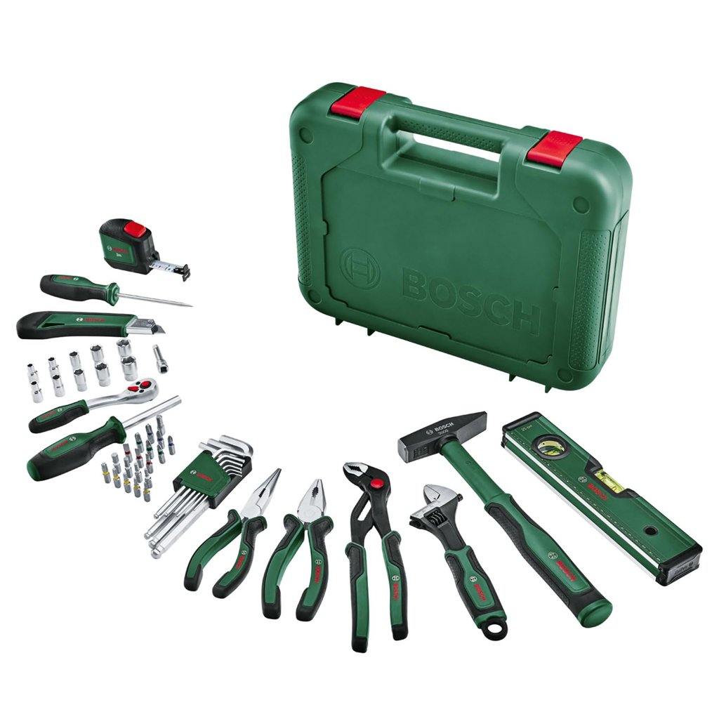 Set de 52 herramientas Bosch: el kit esencial para tus proyectos