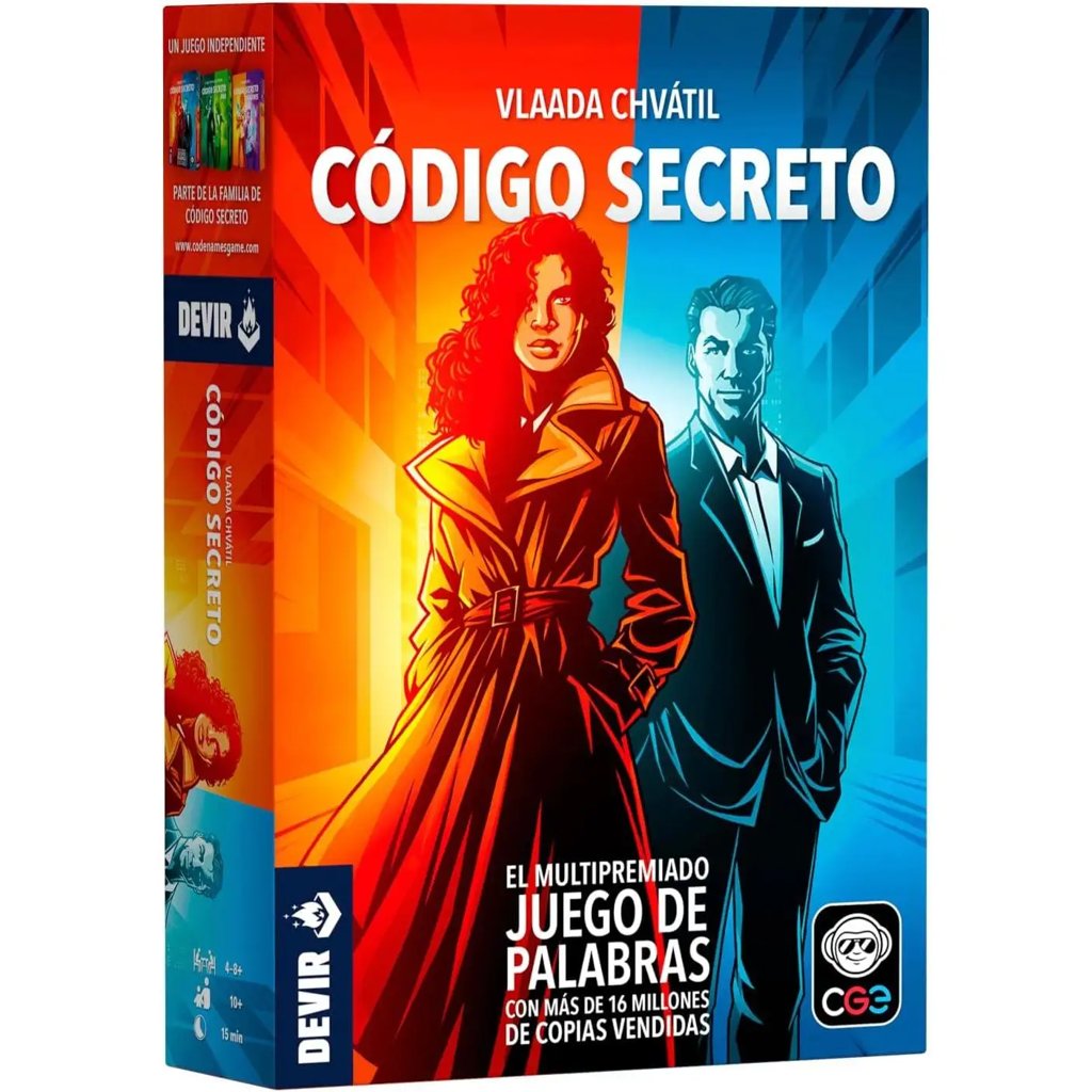 Código Secreto: el juego de mesa de espías que engancha a todos
