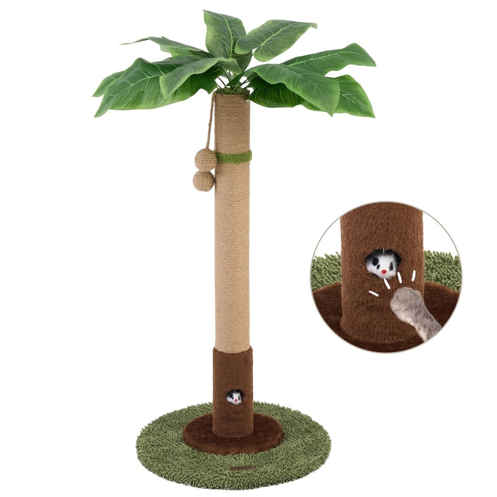 Rascador de gato de 89x40 cm – diversión y ejercicio