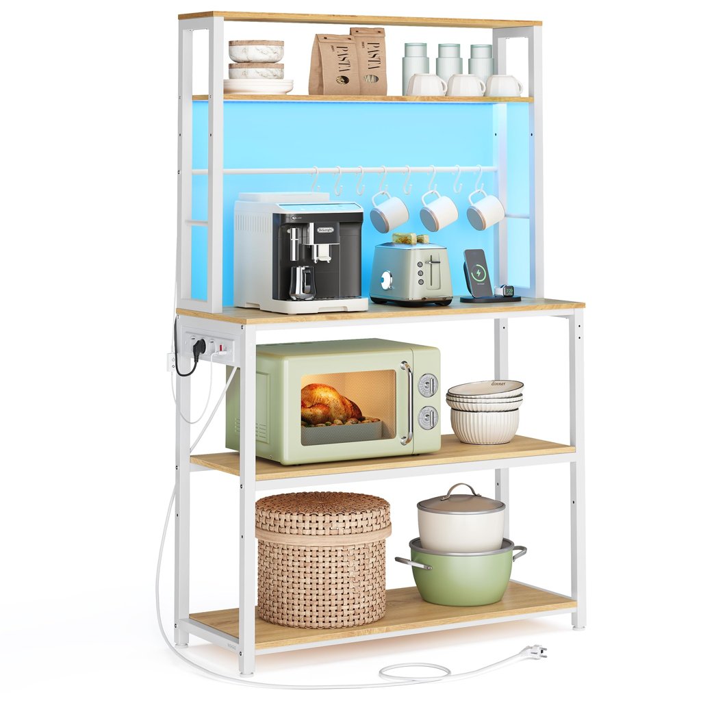 Estantería de cocina LED