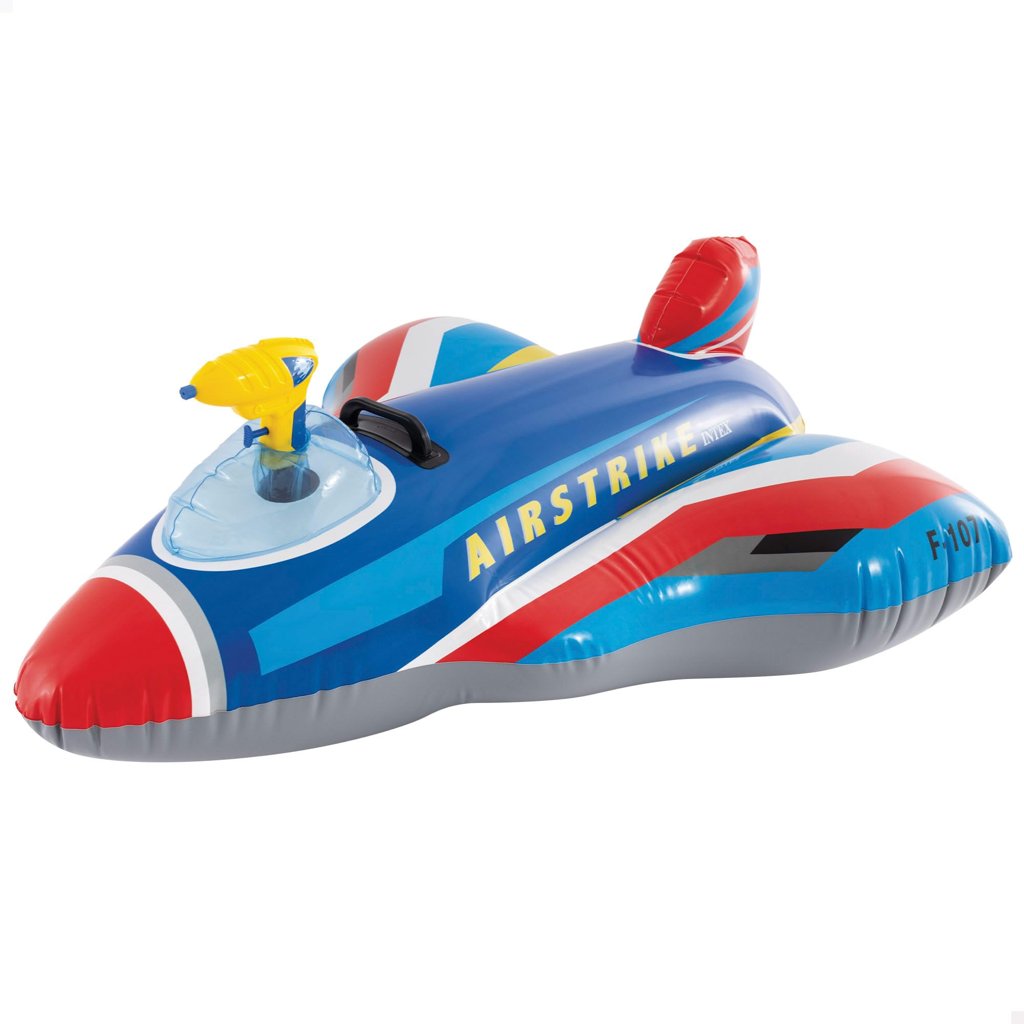 Avión Hinchable con Pistola de Agua